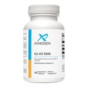 XYMOGEN K2- D3 5000 - Witamina D3 K2 - Biodostępna Witamina D 5000 j.m. (Cholekalcyferol) z MK- 7 - Serce, Arterial, Bone Health + suplement immunologiczny (60 kapsułek)