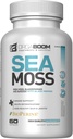 Sea Moss Kapsułki Irlandzkie Sea Moss Suplement z organicznym Burdock Root, Bladderwrack & Black Pepper Death 124; Boost Energy, Detox & Immune Support Support 124; Non-GMO, Vegan Death 124; Made in USA - 60 Count
