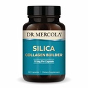 Dr Mercola Silica Colagen Builder - Supplement Silica na bazie plantacji do wsparcia skóry, włosów, paznokci i kości Zdrowie - Non- GMO, Gluten- Free & Soy- 60 Kapsułki (60 Servings)