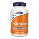 Teraz Foods Supplements, L-Citruline 750 mg, Wspiera metabolizm białka *, Amino Acid, 180 Kapsułki Veg