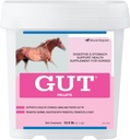 Gut ™ Pellets Yellow 124; Healthy Gut Probiotics for Horses Yellow 124; Equine Prebiotic & Probiotic Powder Yellow 124; Horse Stomach Supplement Yellow 124; 13,5 lb