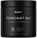 228,000mg 200x Siła Tongkat Ali dla mężczyzn w. 30x Fadogia Agrestis Extract - 10% Eurycomanone Highgest Potency Longjack Fadogia Agrestis Tongkat Ali Supplement - Pigułki wsparcia wzrostu mięśni dla mężczyzn