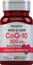 CoQ10 300mg XI124; 60 Softgels XI124; z Black Pepper XI124; Coq10 Coenzym Supplement XI124; Mega Q- Sorb XI124; Zwiększona absorpcja XI124; Non-GMO, Gluten Free XI124; Poprzez Piping Rock