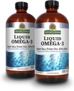 Nature 's Response Liquid Omega-3 Yellow 124; Deep Sea Fish Oil with EPA / DHA Dietary Supplement Yellow 124; Cardival Support Yellow 124; No Conservatives & gluten- Free 16oz (Opakowanie po 2)