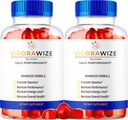 (2 Pack) Vigorawize Gummies, Vigorawise Gummies, Vigorwise Gummies, Vigora Wize Advanced Formula Gummies, Vigora Wise Daily Support Gummies, Vigora Wize Health Supplement, 120 Gummies for 2 Months