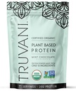 Truvani Vegan Pea Protein Powder Building 124; 20g Organic Plant- based Protein Bilans 124; Keto Bilans 124; Gluten & Dairy Free 124; Niskie węglowodory 124; Nie Dodano cukru 124; Czekolada miętowa 124; 20 Sługi 124;