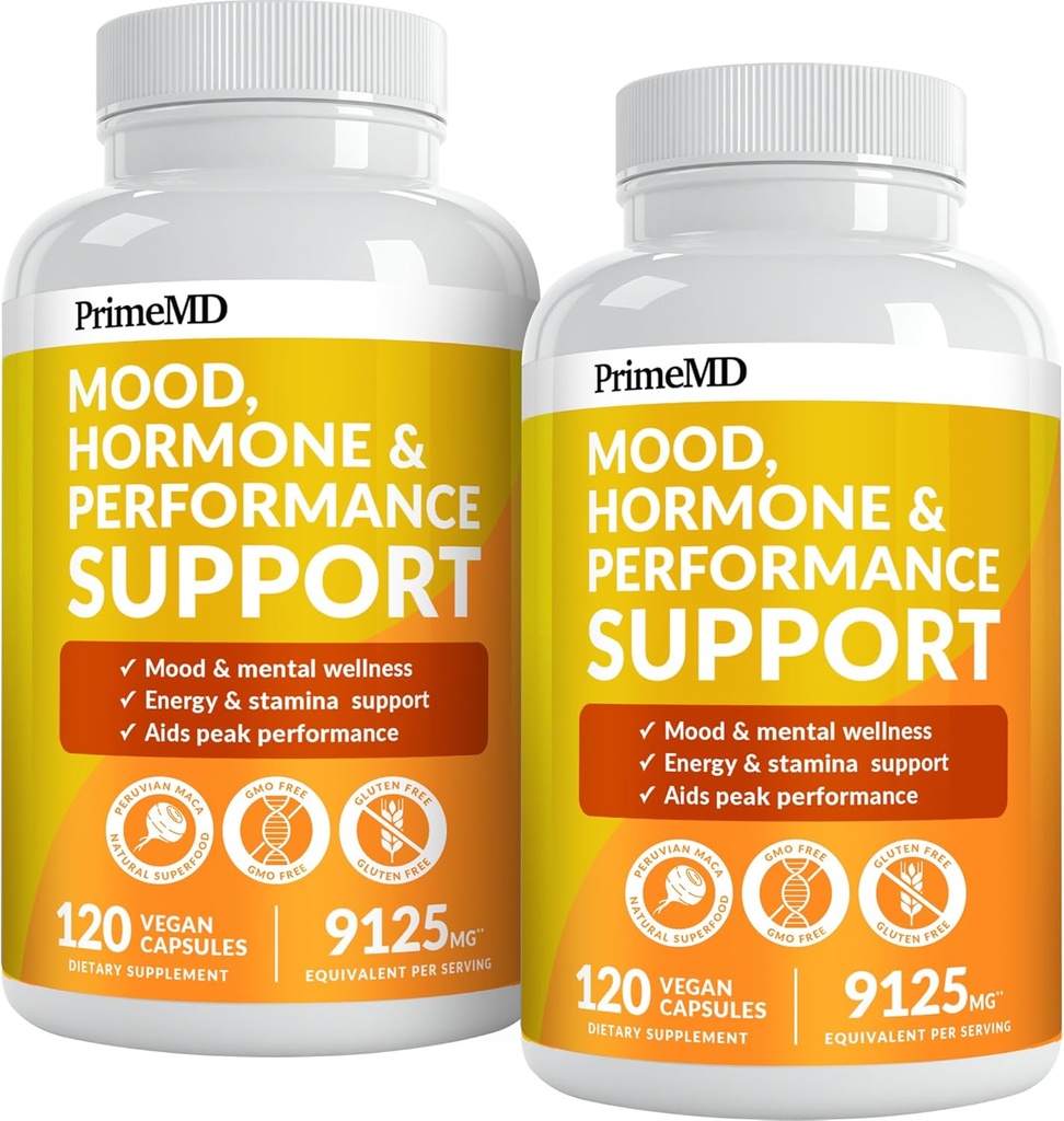19- in-1 Peruwiańskie kapsułki korzeniowe Maca - 9125 mg Aszwagandha Suplementy z Maca Fenugreek & Ginseng (120 kapsułek), Opakowanie 2