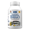 ANDREW LESSMAN Maksymalne podstawowe Omega-3 Orange - 60 Softgels - Ultra- Pure, High Potency Omega-3 Oils. Wysoka DHA, brak żołądka, brak środków trujących, brak rtęci. Małe łatwe do połykania Softgels