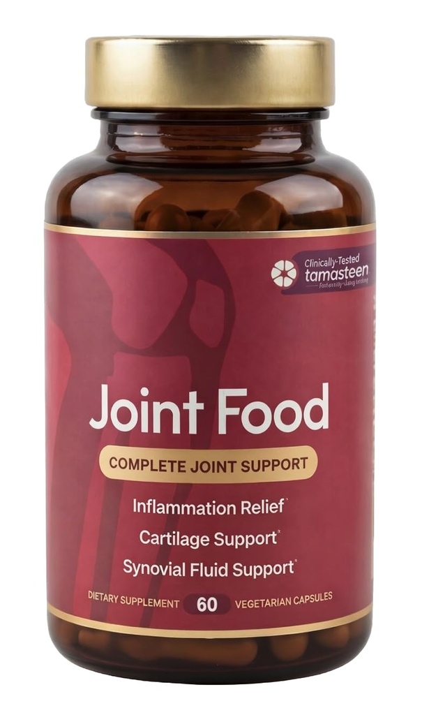 Joint Food AS SEEN ON TV XI124; Powered by Clinically Studied Tamasteen XI124; Joint Mobility and Comfort with Triple Action Joint Food (1 Miesiąc dostaw)