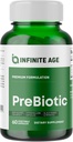 INFINITE AGE Prebiotyczne kapsułki, 60 Hrabia - Premium FOS Prebiotyczny suplement włóknisty z Chicory i Acacia - Zdrowie pokarmowe dla mężczyzn Kobiety
