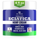 Sciatica Cream - Premium Sciatica Cream - Szybka absorpcja i maksymalna ulga - 4 oz Big Value Pack - Made in The USA