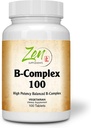 Zaawansowane B Kompleksowy Suplement Witaminy - Kompleks Widmo B Suplement Witaminy z kwasem foliowym, Biotyna, Inozytol - Wsparcie immunologiczne i cardio Zdrowie, Energia Metabolizm - 100 Tabletki