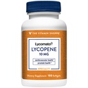 Witamina Shoppe Lycopene 10MG, przeciwutleniacz, który wspomaga układu sercowo-naczyniowego, prostaty i zdrowia komórkowego (180 Softgels)