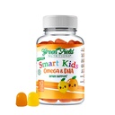 Greenfield Nutritions Smart Kids Halal Omega 3 Gummies with DHA - 60 Halal Vitamin for Kids, Supports Brain & Immune Health - Vegan, Non-GMO, Gluten, Żelatin- Free and Peanut- Free Gummy Vitamin