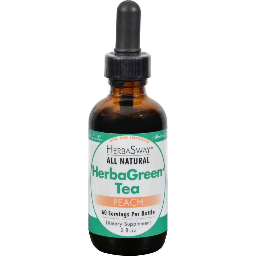 Herba Sway - Herbagreen Tea Peach, 2 fl oz płyn