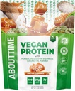 O czasie Wegan Białko Proszek 20g Karmel solony, Naturalne składniki, Non-GMO, Roślina oparta, Gluten Free, Soi Free, Dairy Free, 32 Sługi