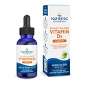 Nordic Naturals Plant- Based Witamina D3 Płyn - 1 oz - 1000 IU Witamina D3 - Zdrowe kości, Mood & Immune System Function - NieGMO, Wegan - 60 Służenie