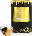 Himalajski Pure Shilajit Sticks z organicznym miodem, Saffron Easy konsumować Shilajit 30 Sticks for Energy Boost Immune 85 + Ślad Minerałów 75% + Kwas Fulvic 30 Day Supply