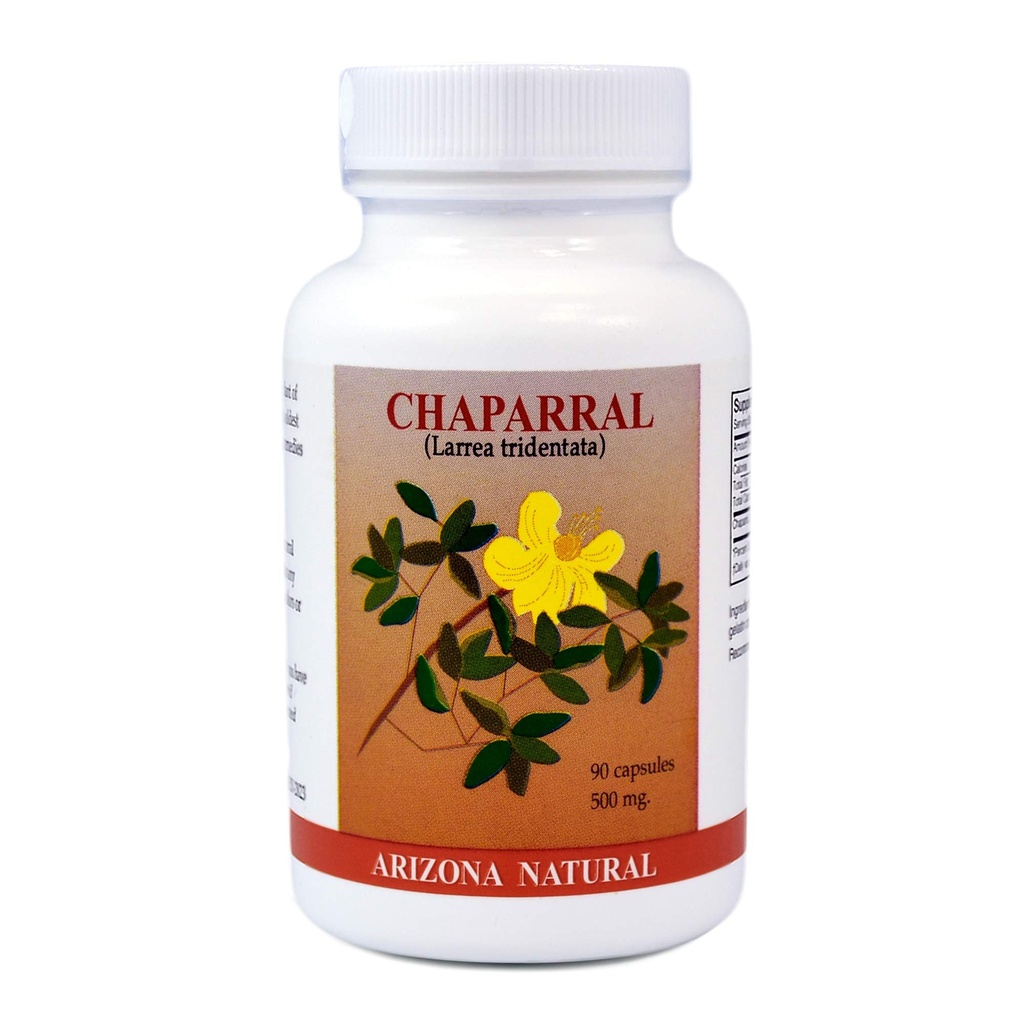 Chaparral (Larrea Tridentata) 500 mg, 90 kapsułek