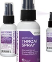 TriGuard Plus Spray Gardło 124; Ekstrakt Elderberry, Olive Leaf Extract i Colloidal Silver Water 3- in-1 Immune Support Spray Gardło 124; Potężny system immunologiczny Booster 124; Wielki smak, 2oz, Made in USA