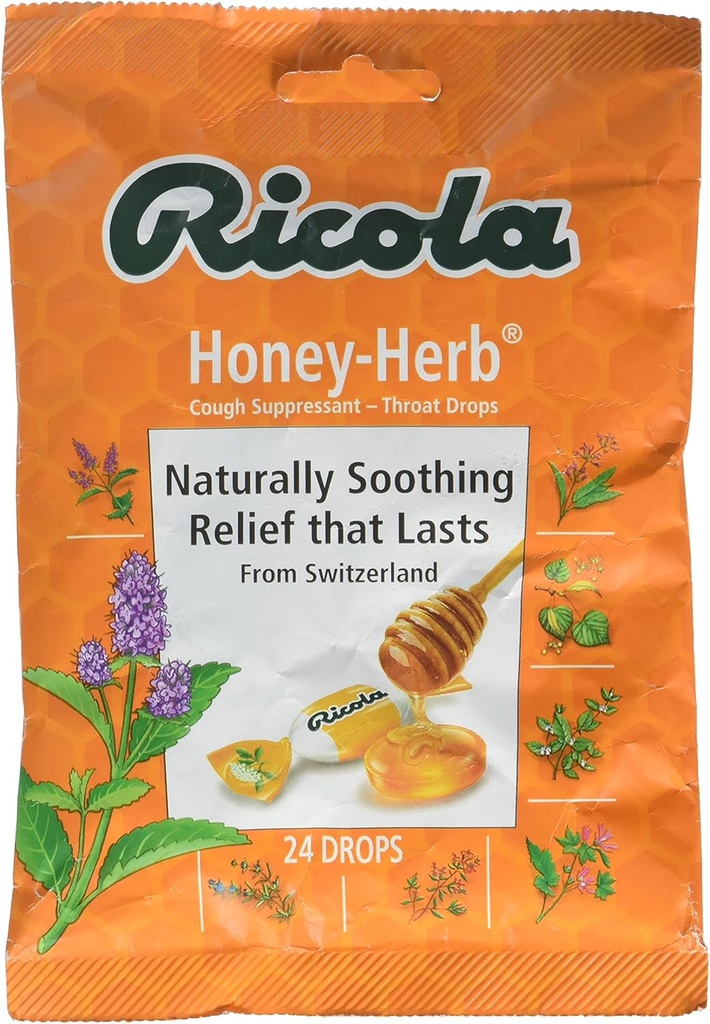 Ricola Natural Honey Herb 24 Krople