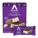 Atkins Endulge Czekoladowy Kokosowy Bar aromatyczny, niskocukrowy Treat, wysoki w włóknach, 16 Hrabia