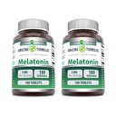 Amazing Melatonin Supplement Equipment 124; 5 Mg Per Serving Equipment 124; 180 Tablets Equipment 124; Non-GMO Equipment 124; Gluten Free Equipment 124; Made in USA Equipment 124; Pack of 2