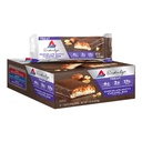 Atkins Endulge Czekoladowy Nutty Karmel Bar, Deser Favorite, 2g Cukier, Wysoka w Fiber, Keto Friendly, 12 Hrabia