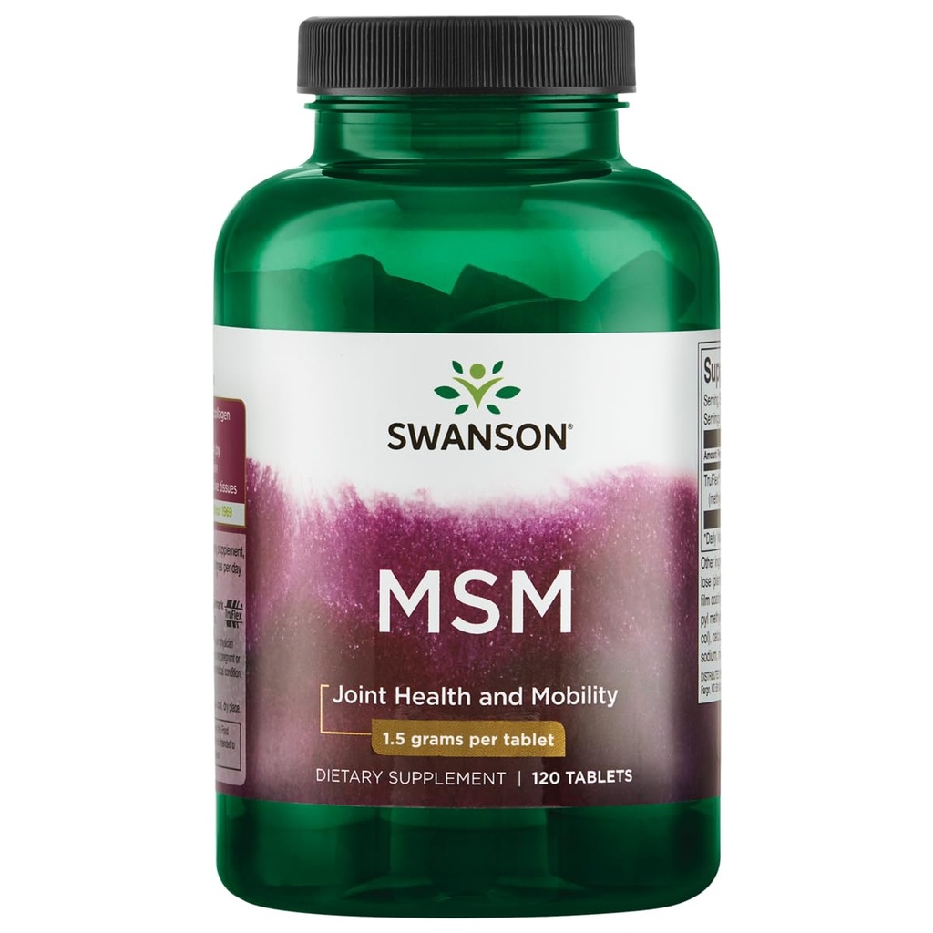Swanson Msm 1500 Miligramy 120 Tab