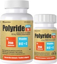 Ultra Polisacharyd Żelaza Complex 350 Mg - Wsparcie energetyczne z żelaza - Leczenie niedoboru żelaza Anemia - 125 mg Witamina C i 1000 µg Witamina B12- 100 Kapsułki