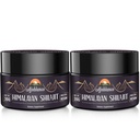 Ajoblanco 600mg Natural Himalayan Organic Shilajit Resin - Himalayan Gold Shilajit Resin with Organic Ayurvedic Blend in High Potency for Energy, Siła i odporność, Opakowanie 2