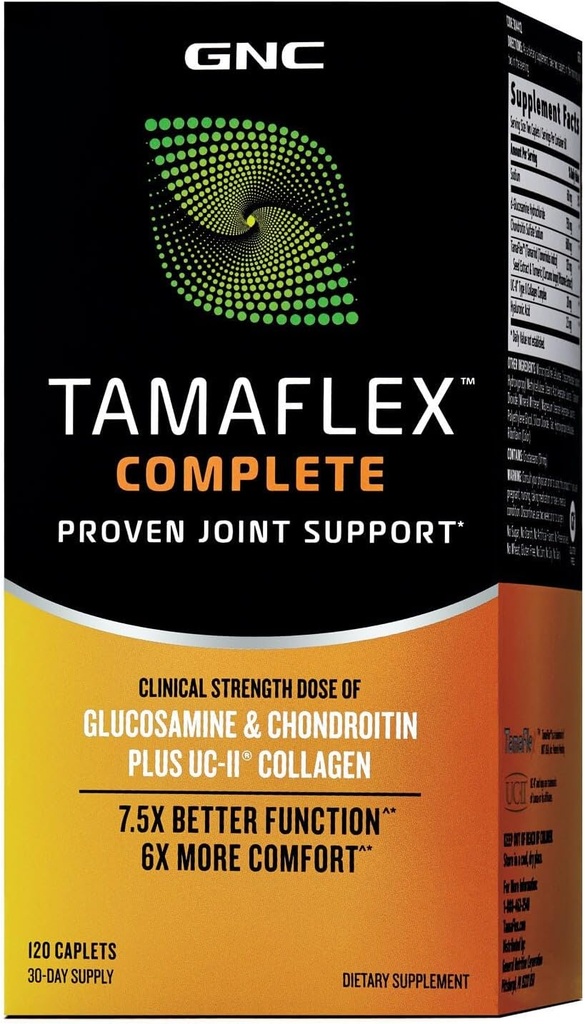 GNC Tamaflex Complete, zapewnia wspólne wsparcie, 120 Caplets