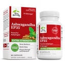 Terry Natural Ashwagandha EP35 Dodatkowa siła - Suplement ziołowy do wsparcia snu - Pomoc Zdrowy Stress Response - Endurance & Wsparcie energetyczne - 60 Kapsułki (60 Służenie)