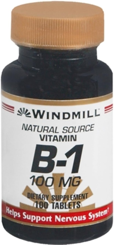 Witamina B-1 100 mg tabletki 100 tabletek (opakowanie po 2)