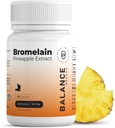 Bromelain 500mg - Ananas Extract Digestive Enzym - Wspiera trawienie i suplement wsparcia - przez Balance Breens