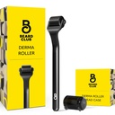 Roller Beard Club Premium Derma for Face, Body and Scalp - Microneedling Roller for Men and Women with 540 Titanium Microneedles - for Hair & Beard - Ważony metalowy uchwyt - Magnetyczne obudowy