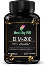 Estrogen Balance for Women & Men Acne Supplements, Menopauza Support, Przeciwutleniacz Support 124; Non-GMO, Wegan, Soy Free Support 124; 90 Kapsułki