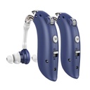 DELLONA Wysokowydajna pomoc słuchowa dla seniorów Ciężka utrata słuchu, Przywracalne z anulowaniem hałasu (Para), 4 tryby - Comfort Design Ear Hear Aid, PSAP