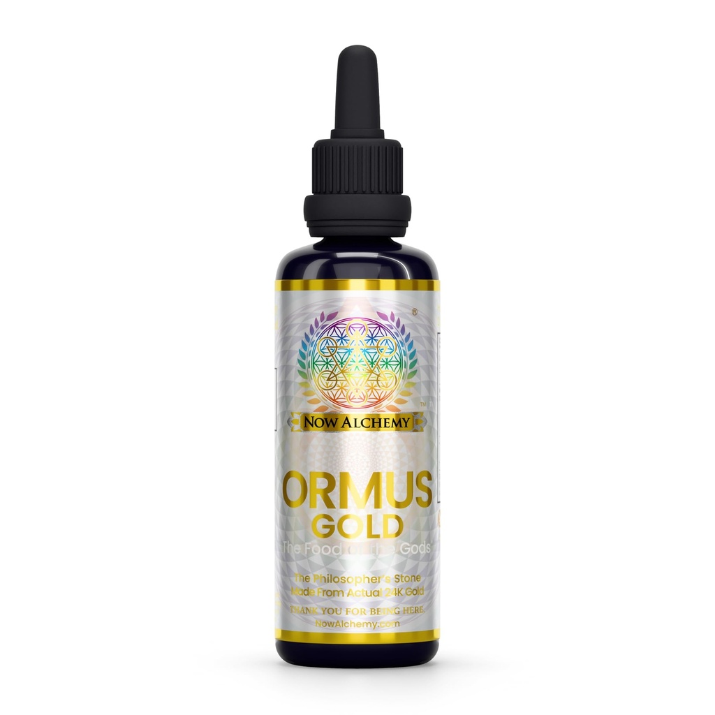 24K ORMUS Gold - z Pionierów ORMUS. Ocean Plasma Minerals z rzeczywistym 24K Monoatom Gold. Święcie stworzona z objawieniem.