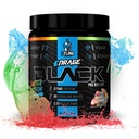 EFlow Nutrition Enrage Black High Stimulant Prevent Workout Supplement - Pretensive Powder to Boost Energy, Pompy i Siła - 4 Flavors (30 Servings) (Sour Gummy)