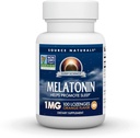 Źródło Naturals Sleep Science Melatonin 1 mg, 100 Pomarańczowy aromat Lozenges