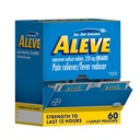 Aleve Pain Reliever & Fever Reducer Naproxen Sodium Caplets, Body and Arthritis Pain Reliever, Medicine for Adults and Children Ages 12 and Up, 60 Individual Pouches