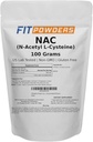 Proszek NAC N- Acetyl L- Cysteina w proszku Scoop Zawarte (100 Gram)