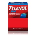 Tylenol PM Dodatkowa wytrzymałość, 50 Pouches po 2 Kapletki, Pudełko z rozpuszczalnikiem (Opakowanie po 2)