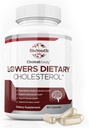 BioYouth Labs Natural Cholesterol Lowering Supplement Supplement dla dorosłych - Żywny mieszanka czosnku, Berberyny, Coca Extract & Lecytyna sojowa - 60 Kapsułki