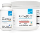 XYMOGEN Omega MonoPure 1300EC (120 Servings) + XymBolX (30 Servings) Bundle - Kardiologiczne + Wsparcie Kognitywne, Odzysk mięśni - Nie GMO