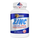 Sunshine Naturals Glukonian cynku Suplement mineralny - Wspiera system immunologiczny, Promotes gojenie rany, Poprawia zdrowie skóry, Zapewnia przeciwutleniacz obrony - 100mg, 120 Tabletki, Wysoka potencja