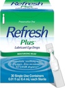 Refresh Plus krople do oczu smaru, Preservative Free, Kontenery jednorazowego użytku, 30 Liczba