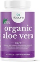 nbclean Organic Aloe Vera, Przywracanie równowagi gut, Immunitet Support and Digestive Wellness 30, Kapsułki wegańskie