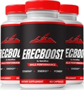 NutraRize (Opakowanie 3 kapsułki ErecBoost, Oficjalna formuła ErecBoost ME Advanced for Energy & Well- Being, Pastillas Fenugreek Pills (180 kapsułki)